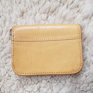Vintage Coach Credit Card Wallet Yellow
